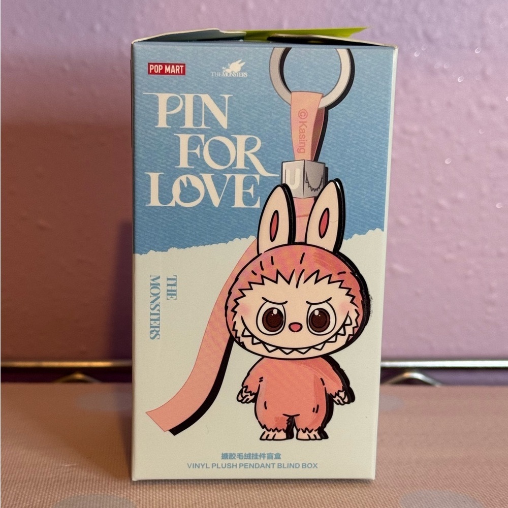 Pop Mart Labubu × Pin For Love “&” Plush Pendant | Confirmed